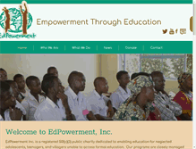 Tablet Screenshot of edpowerment.org